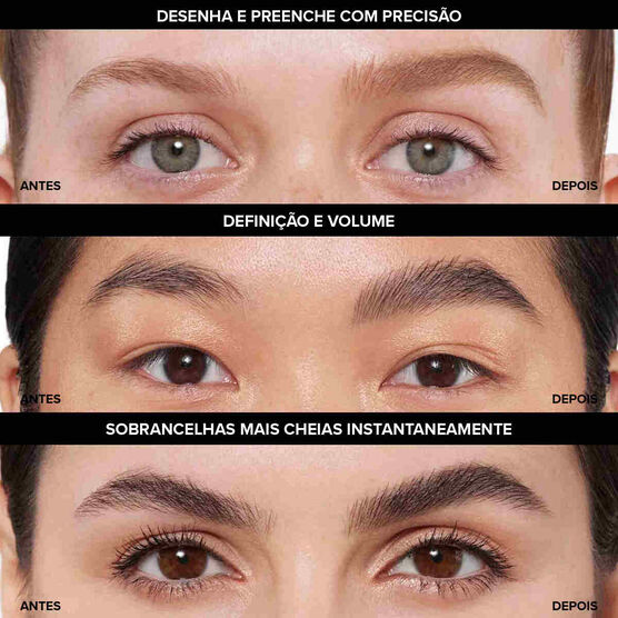 BROW DEF DELUX BROW DEFINER DELUXE - MEDIUM BROWN